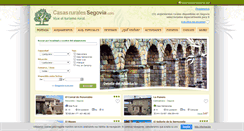 Desktop Screenshot of casasruralessegovia.com